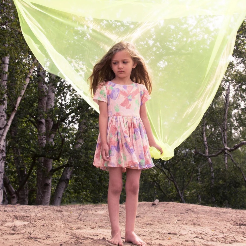 Morley Jelsa Hibiscus Powder Dress - Picture 3 of 4